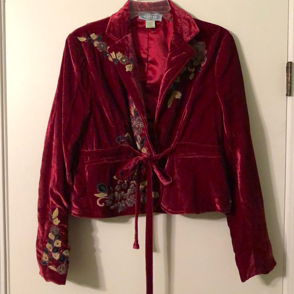 Velvet jacket